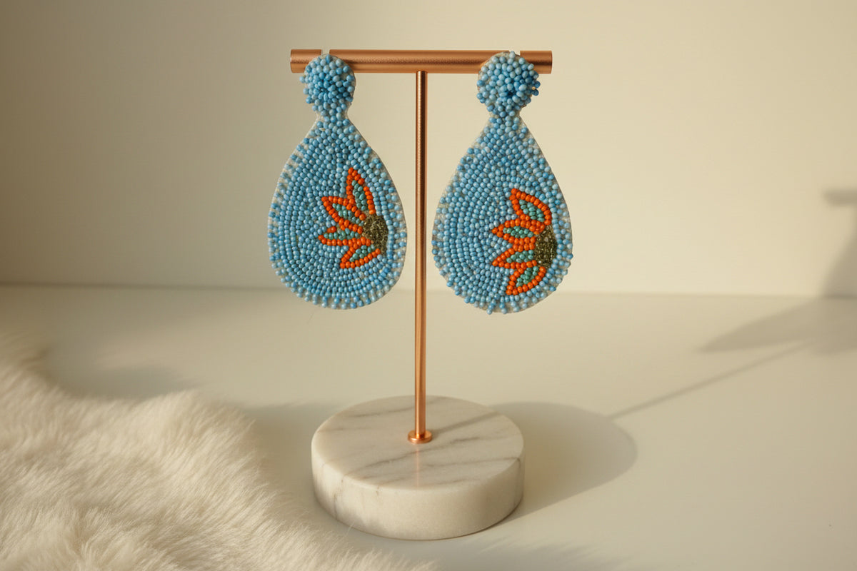 Bloom Beaded Earrings