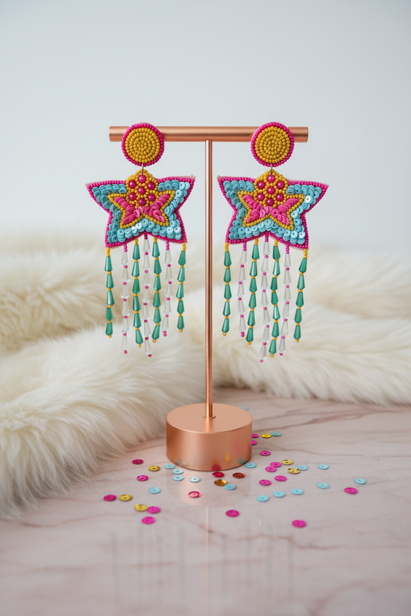 Aurora Star Earrings